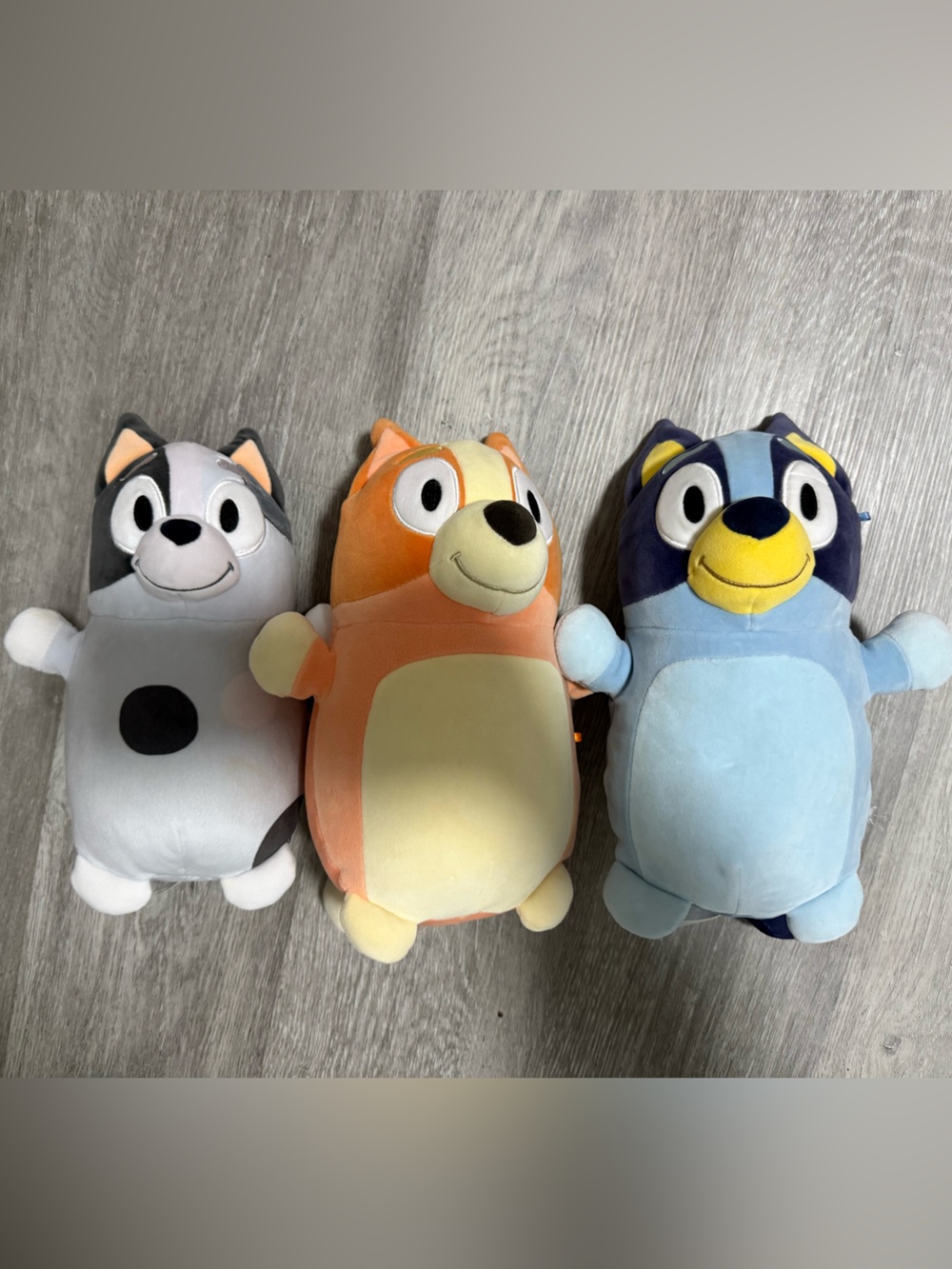 Bluey, Bingo & Muffin Squishmallows